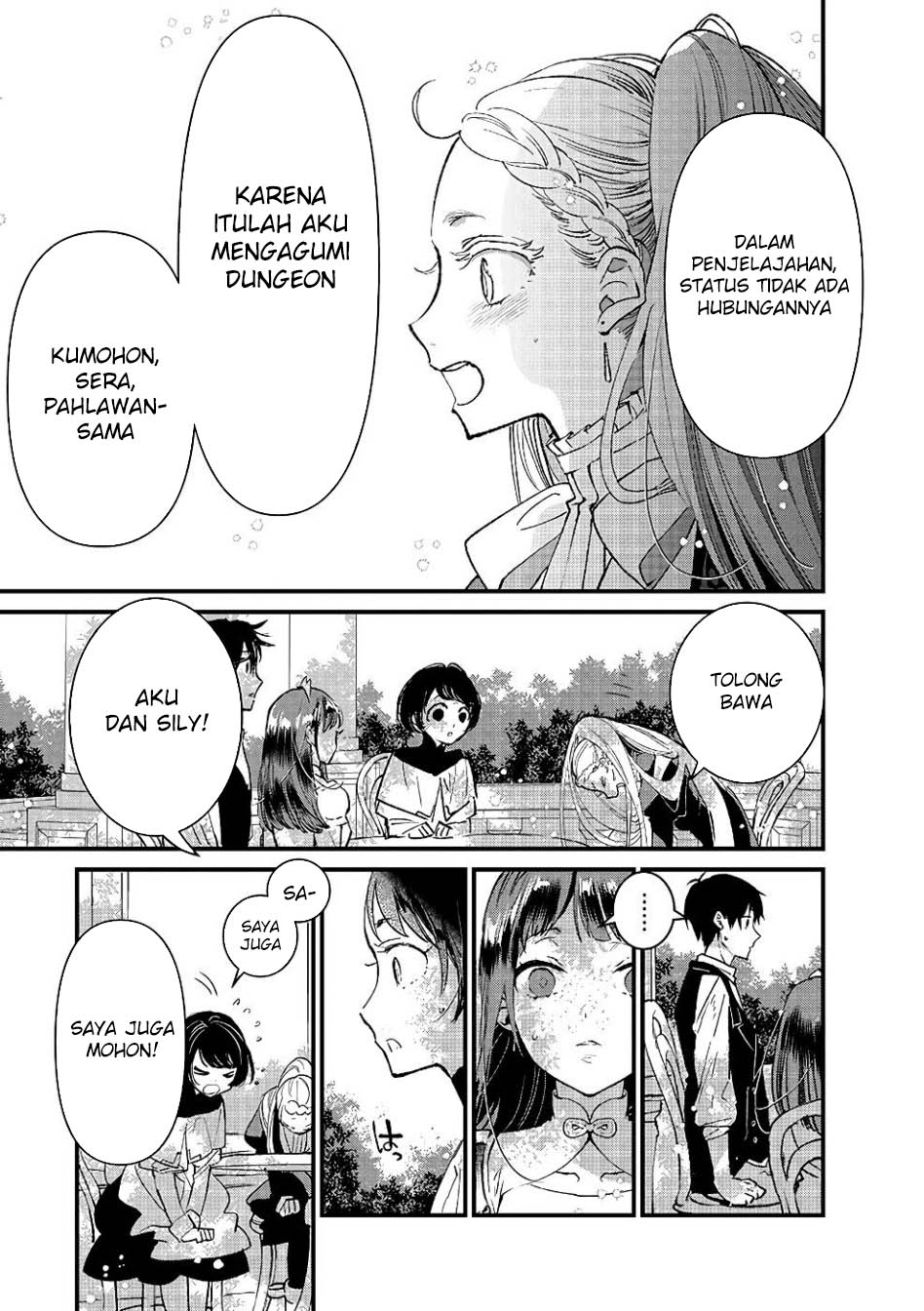 Ore, Yuusha janai desu kara. – VR Sekai no Chouten ni Kunrin Seshi Otoko. Tenseishi, Level 1 no Mushoku kara Restart suru Chapter 16 Bahasa Indonesia