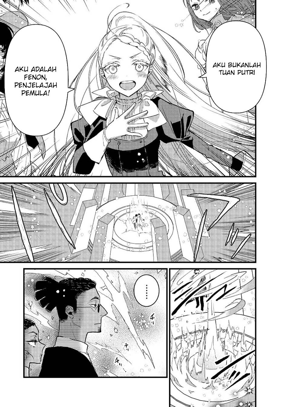 Ore, Yuusha janai desu kara. – VR Sekai no Chouten ni Kunrin Seshi Otoko. Tenseishi, Level 1 no Mushoku kara Restart suru Chapter 16 Bahasa Indonesia