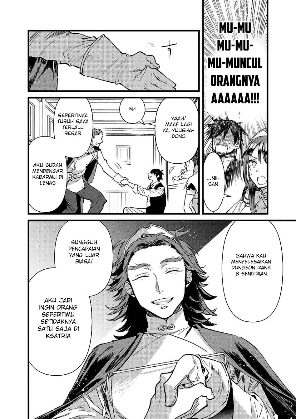 Ore, Yuusha janai desu kara. – VR Sekai no Chouten ni Kunrin Seshi Otoko. Tenseishi, Level 1 no Mushoku kara Restart suru Chapter 19 Bahasa Indonesia