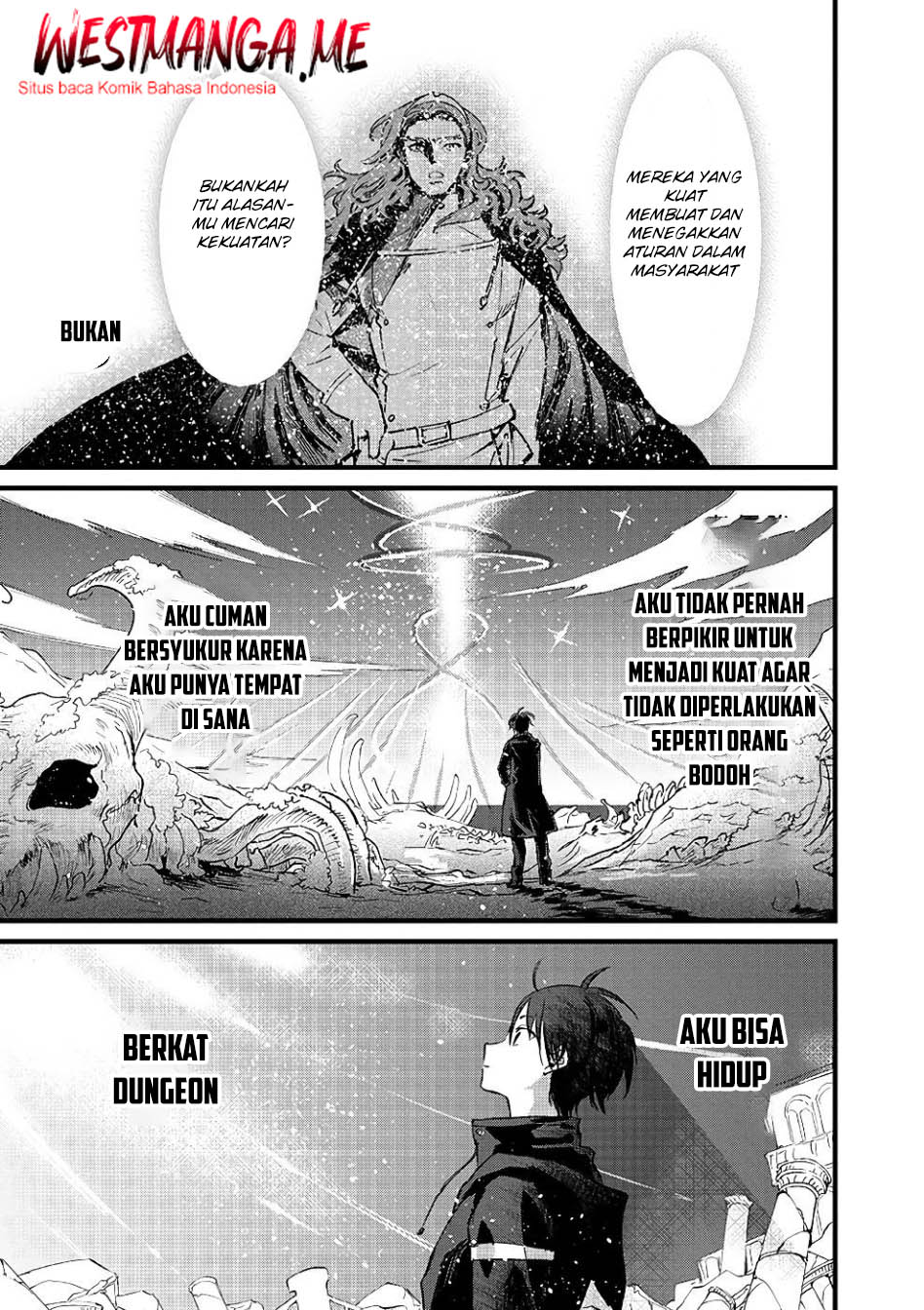 Ore, Yuusha janai desu kara. – VR Sekai no Chouten ni Kunrin Seshi Otoko. Tenseishi, Level 1 no Mushoku kara Restart suru Chapter 19 Bahasa Indonesia