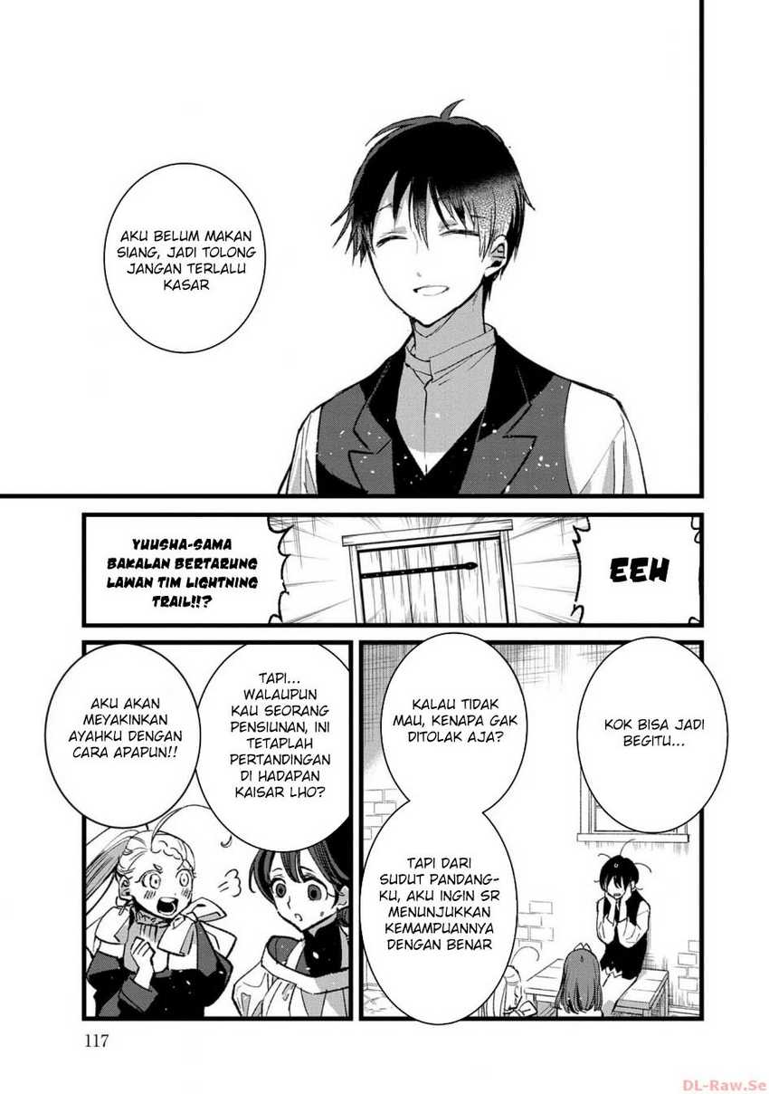 Ore, Yuusha janai desu kara. – VR Sekai no Chouten ni Kunrin Seshi Otoko. Tenseishi, Level 1 no Mushoku kara Restart suru Chapter 24 Bahasa Indonesia