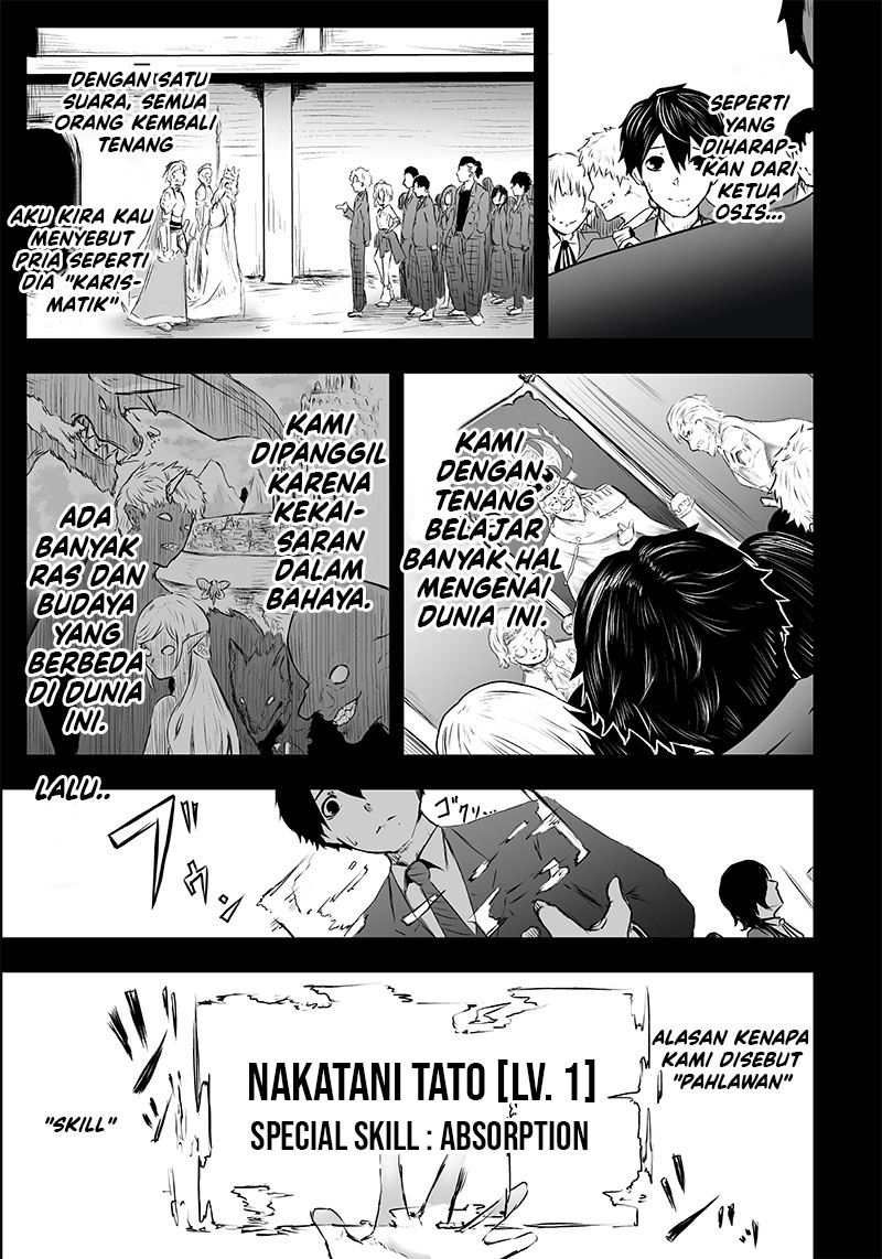 Ore dake Fuguu Skill no Isekai Shoukan Hangyakuki chapter 1