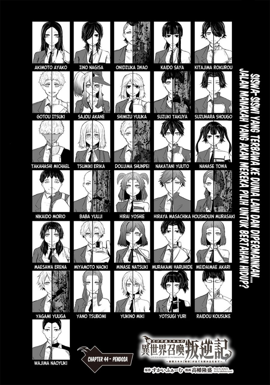 Ore dake Fuguu Skill no Isekai Shoukan Hangyakuki chapter 44