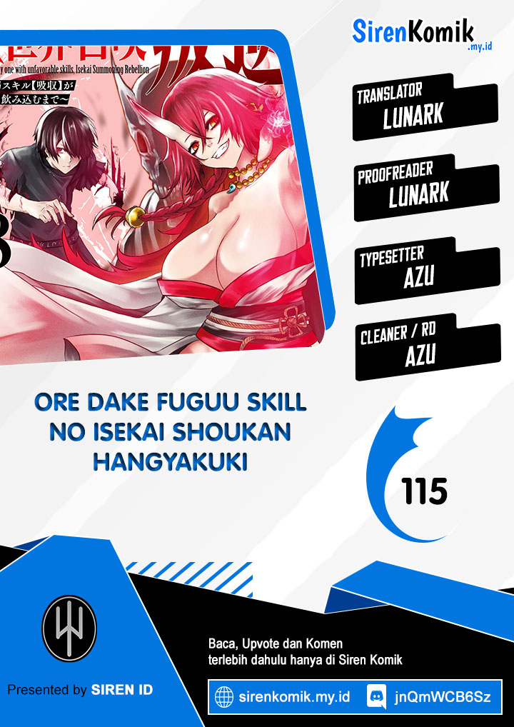 Ore dake Fuguu Skill no Isekai Shoukan Hangyakuki Chapter 115 Bahasa Indonesia