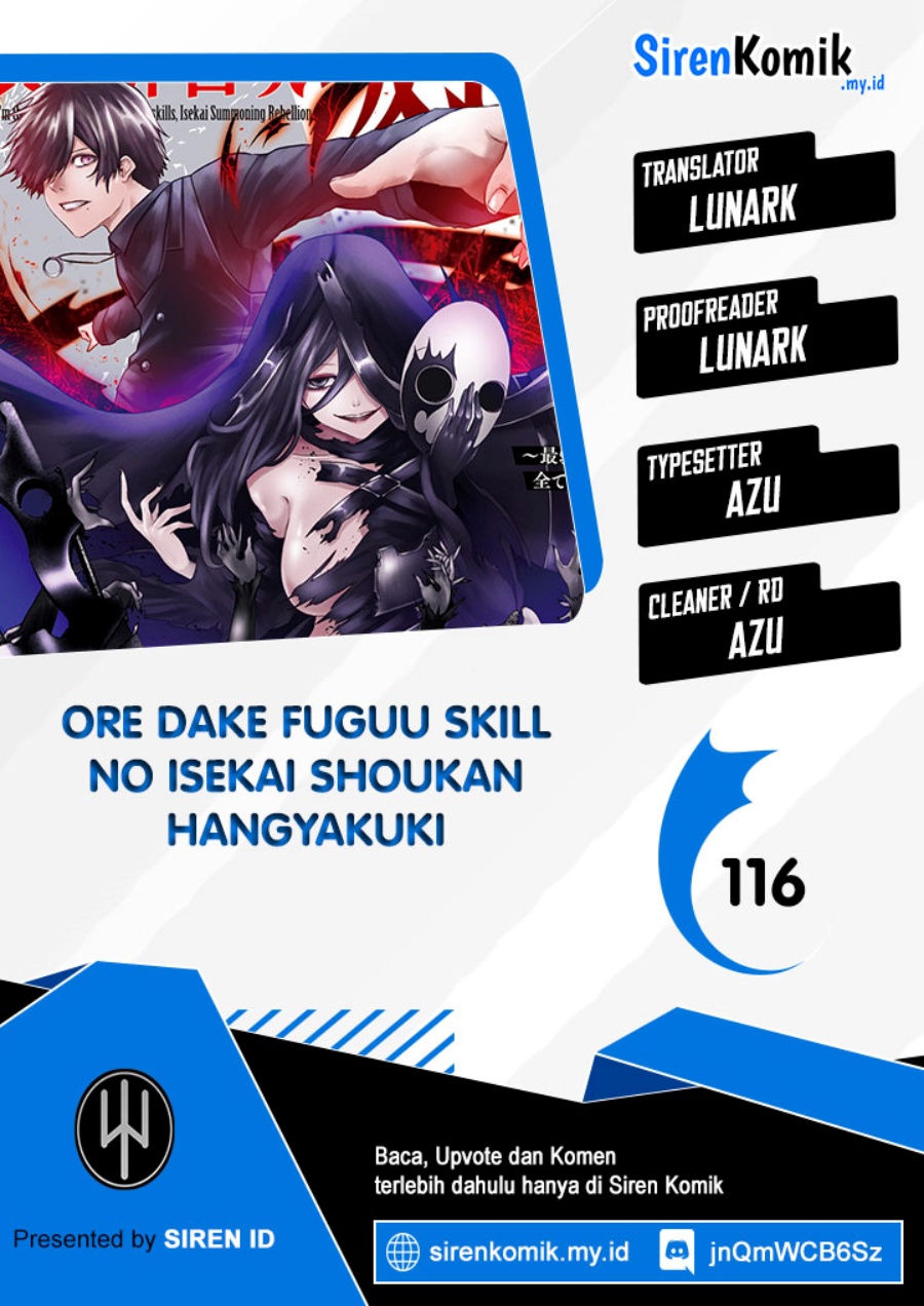 Ore dake Fuguu Skill no Isekai Shoukan Hangyakuki Chapter 116 Bahasa Indonesia