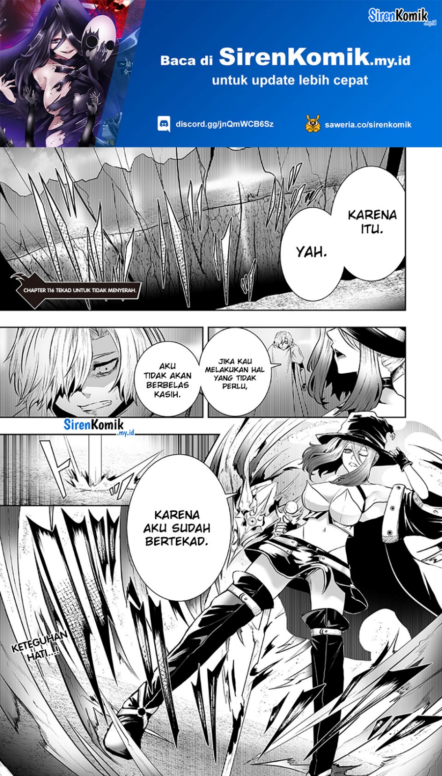 Ore dake Fuguu Skill no Isekai Shoukan Hangyakuki Chapter 116 Bahasa Indonesia