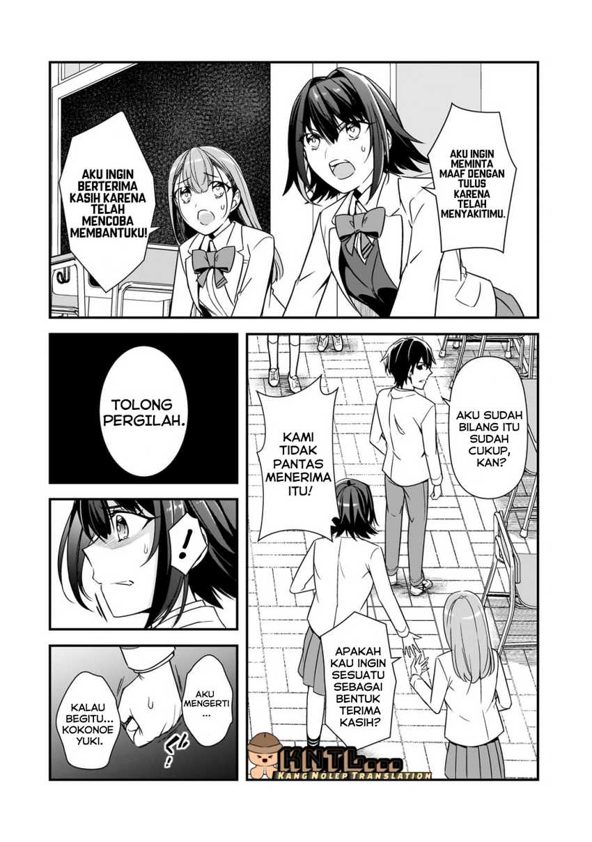 Ore ni Trauma wo Ataeta Joshi-tachi ga Chirachira Mitekuru kedo, Zannen desu ga Teokure desu chapter 9