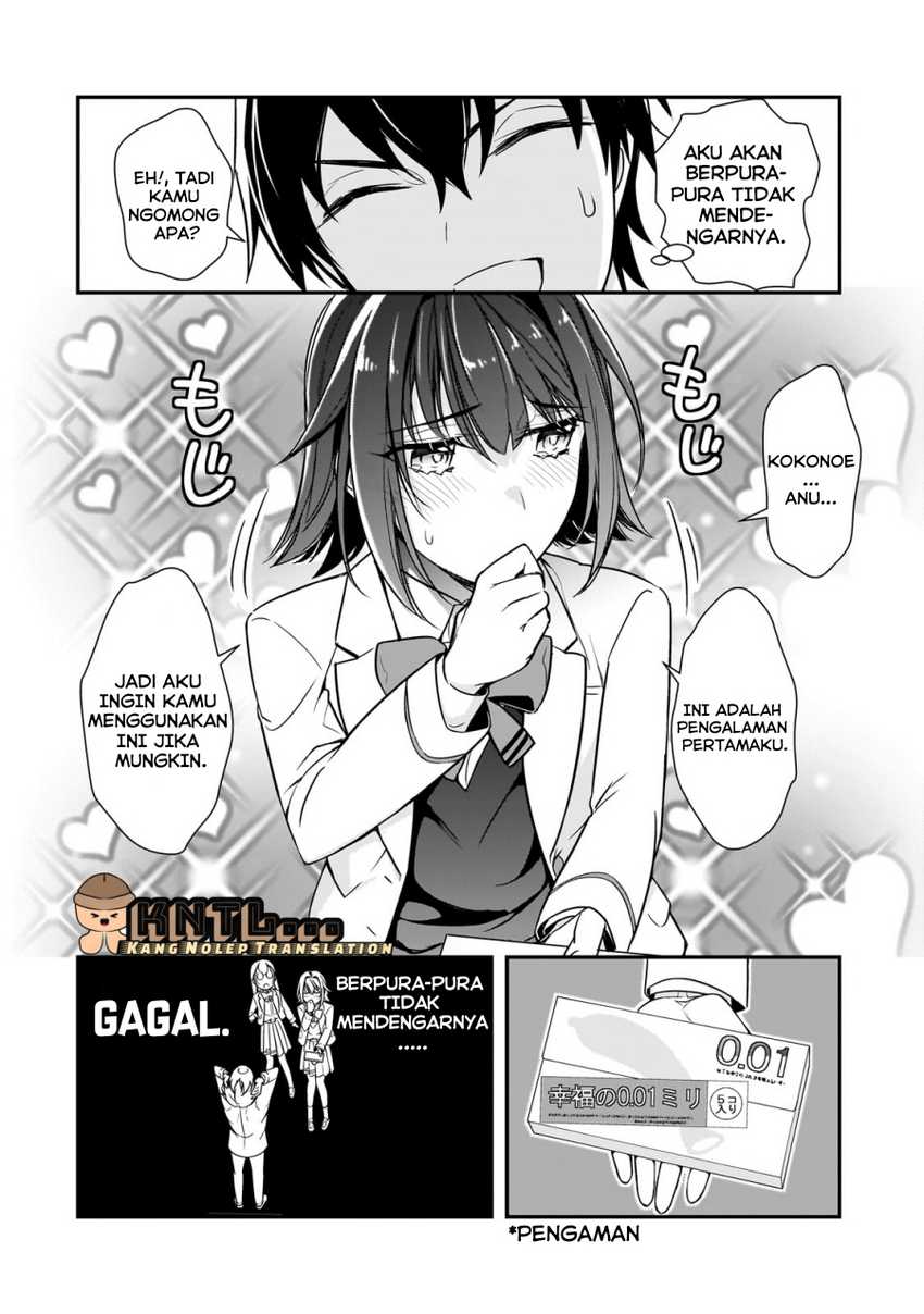 Ore ni Trauma wo Ataeta Joshi-tachi ga Chirachira Mitekuru kedo, Zannen desu ga Teokure desu chapter 9