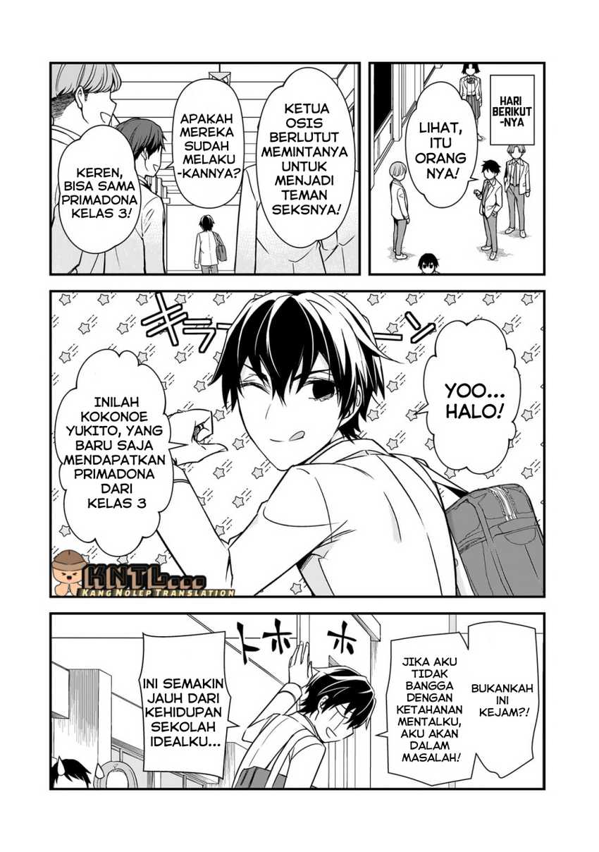 Ore ni Trauma wo Ataeta Joshi-tachi ga Chirachira Mitekuru kedo, Zannen desu ga Teokure desu chapter 9