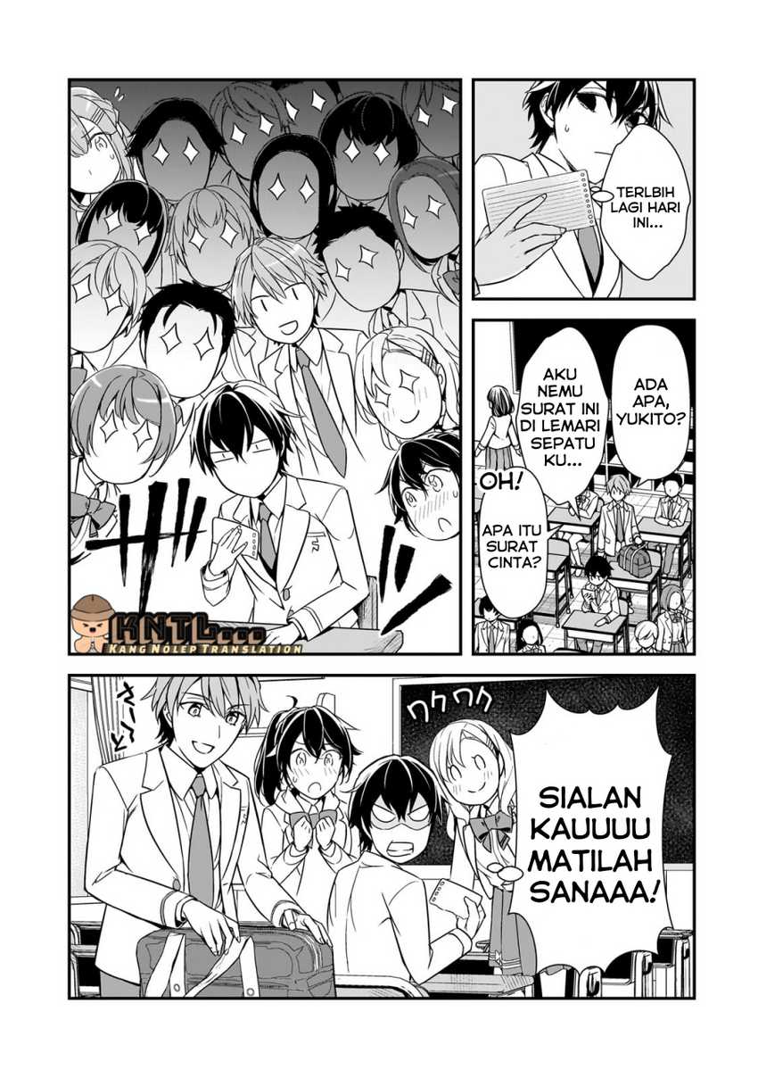 Ore ni Trauma wo Ataeta Joshi-tachi ga Chirachira Mitekuru kedo, Zannen desu ga Teokure desu chapter 9