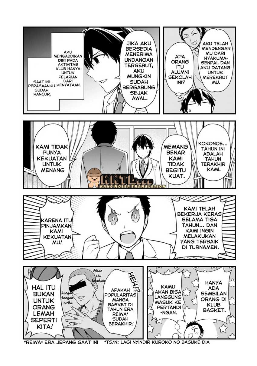 Ore ni Trauma wo Ataeta Joshi-tachi ga Chirachira Mitekuru kedo, Zannen desu ga Teokure desu chapter 9