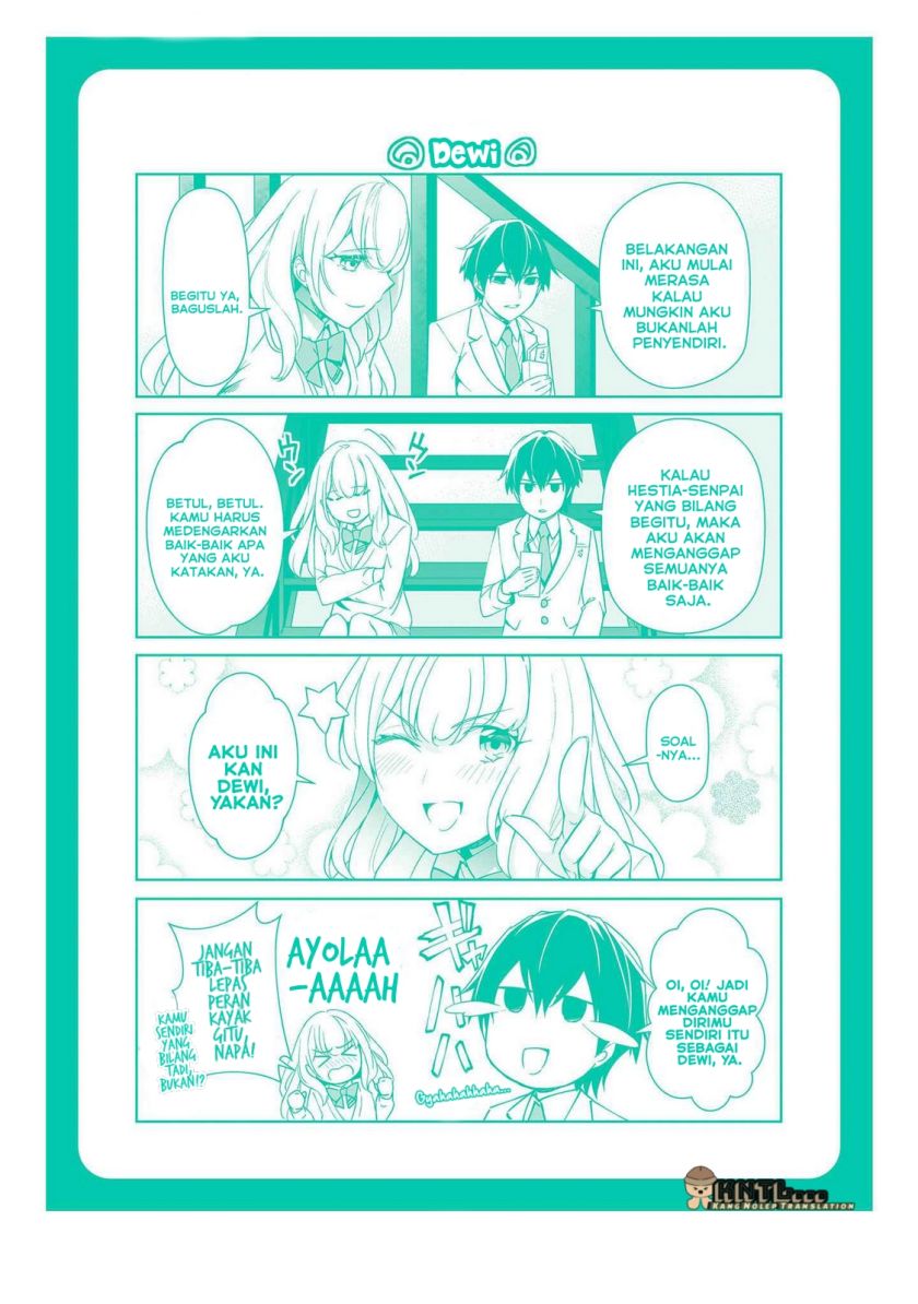 Ore ni Trauma wo Ataeta Joshi-tachi ga Chirachira Mitekuru kedo, Zannen desu ga Teokure desu Chapter 15.5 Bahasa Indonesia