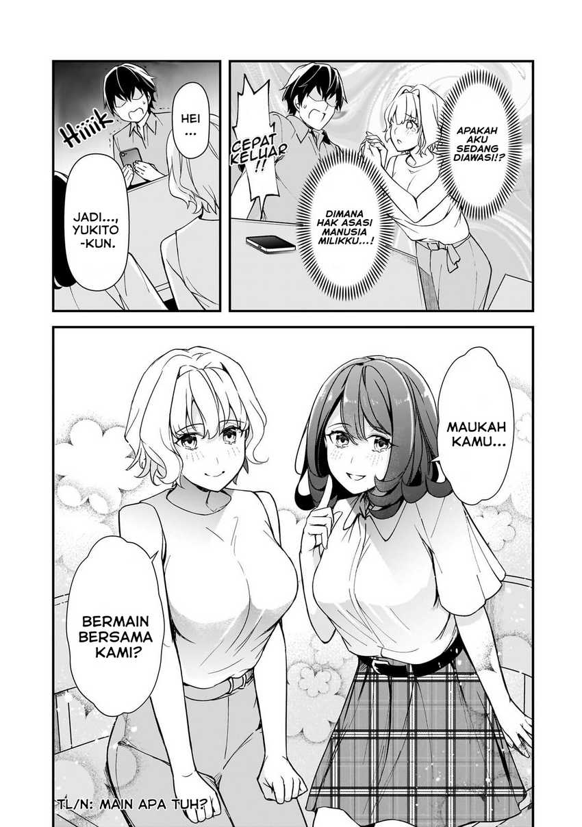 Ore ni Trauma wo Ataeta Joshi-tachi ga Chirachira Mitekuru kedo, Zannen desu ga Teokure desu chapter 19