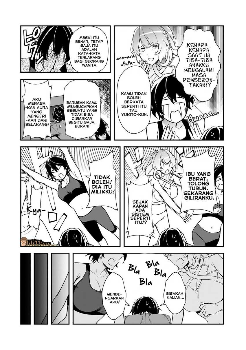 Ore ni Trauma wo Ataeta Joshi-tachi ga Chirachira Mitekuru kedo, Zannen desu ga Teokure desu Chapter 20 Bahasa Indonesia