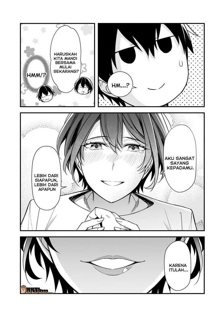 Ore ni Trauma wo Ataeta Joshi-tachi ga Chirachira Mitekuru kedo, Zannen desu ga Teokure desu Chapter 20 Bahasa Indonesia