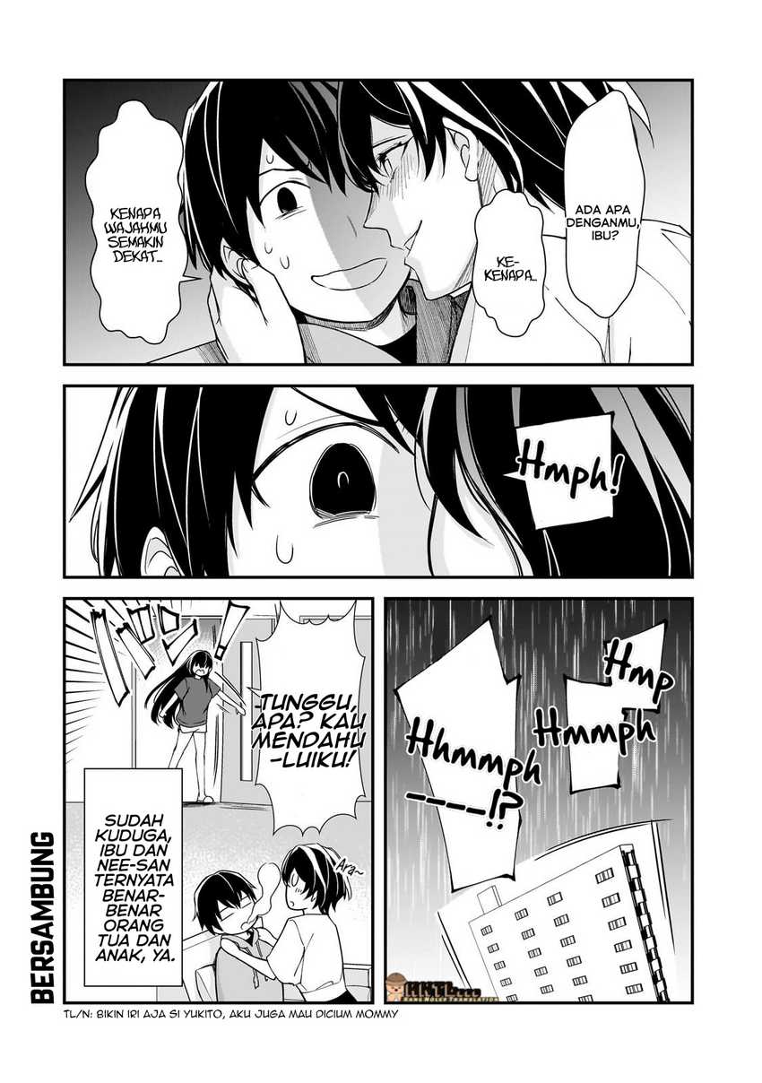 Ore ni Trauma wo Ataeta Joshi-tachi ga Chirachira Mitekuru kedo, Zannen desu ga Teokure desu Chapter 20 Bahasa Indonesia