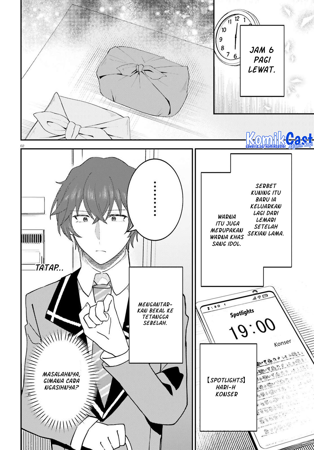 Ore no Haitoku Meshi o Onedari Sezu ni Irarenai Otonari no Top Idol-sama chapter 10