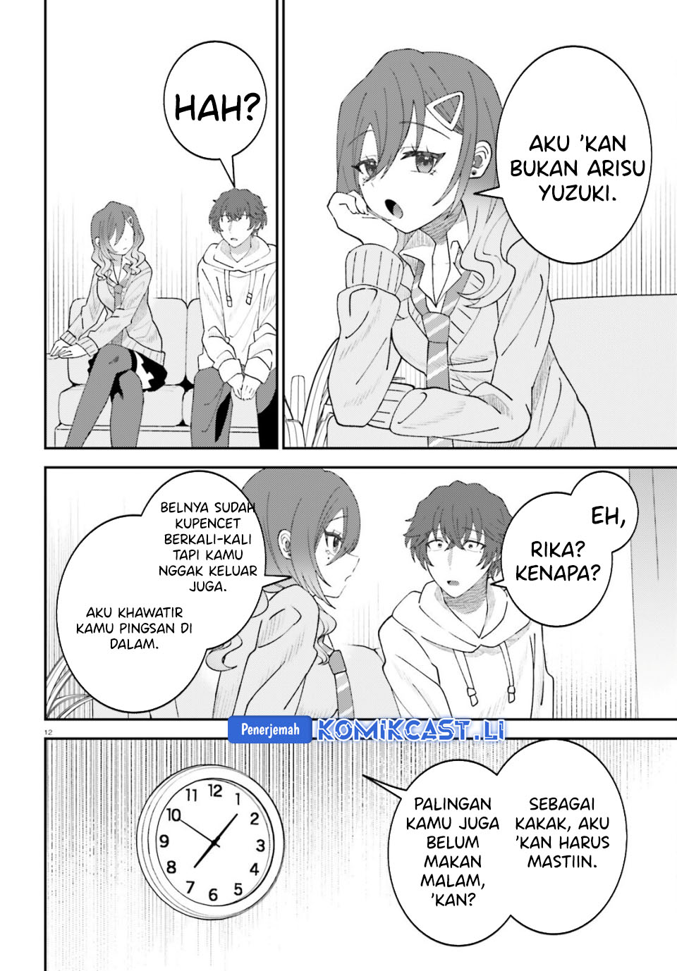 Ore no Haitoku Meshi o Onedari Sezu ni Irarenai Otonari no Top Idol-sama chapter 12
