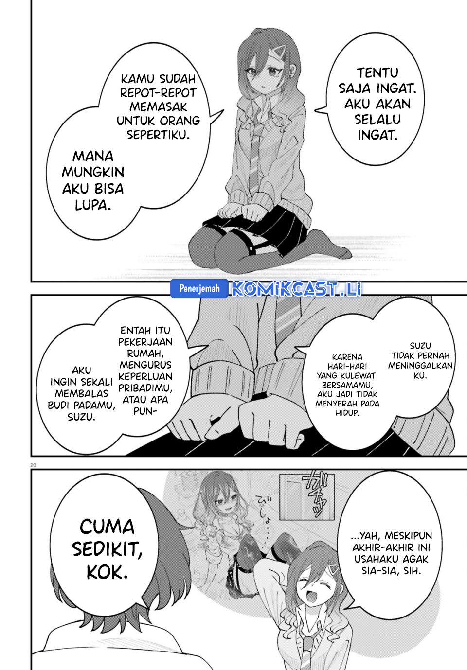 Ore no Haitoku Meshi o Onedari Sezu ni Irarenai Otonari no Top Idol-sama chapter 12