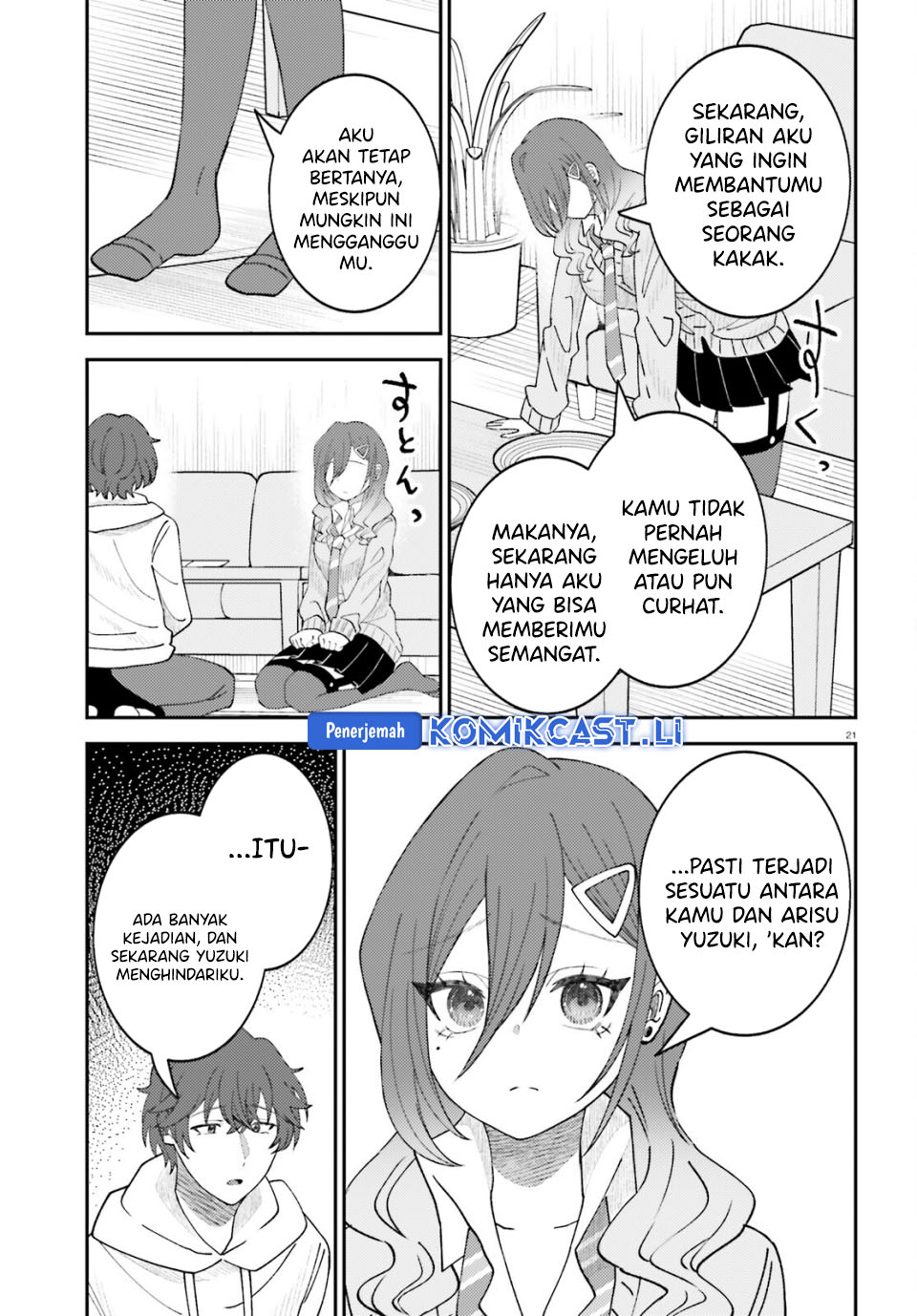 Ore no Haitoku Meshi o Onedari Sezu ni Irarenai Otonari no Top Idol-sama chapter 12