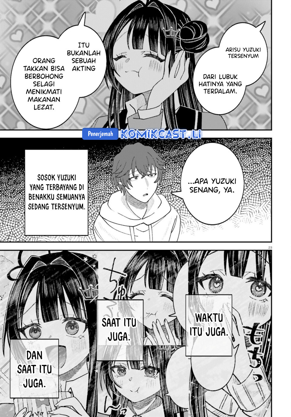 Ore no Haitoku Meshi o Onedari Sezu ni Irarenai Otonari no Top Idol-sama chapter 12