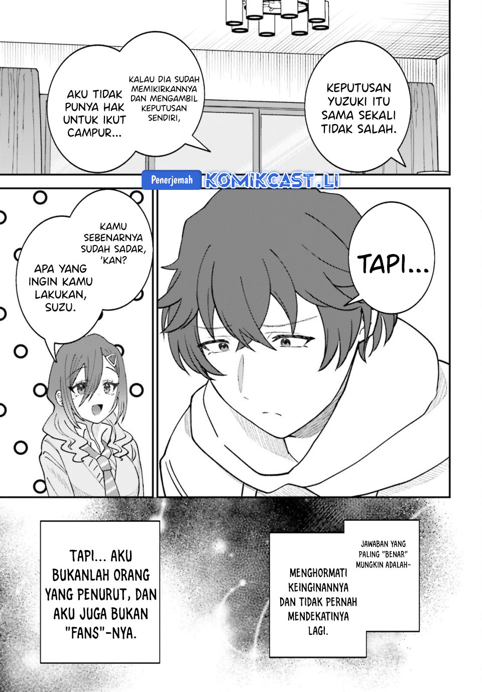Ore no Haitoku Meshi o Onedari Sezu ni Irarenai Otonari no Top Idol-sama chapter 12