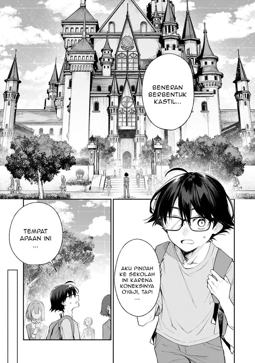 Ore wa Gakuen Zunou Battle no Ensyutsuka! Chapter 01 Bahasa Indonesia
