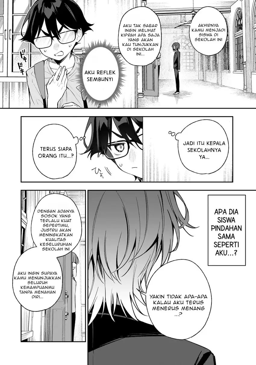 Ore wa Gakuen Zunou Battle no Ensyutsuka! Chapter 01 Bahasa Indonesia