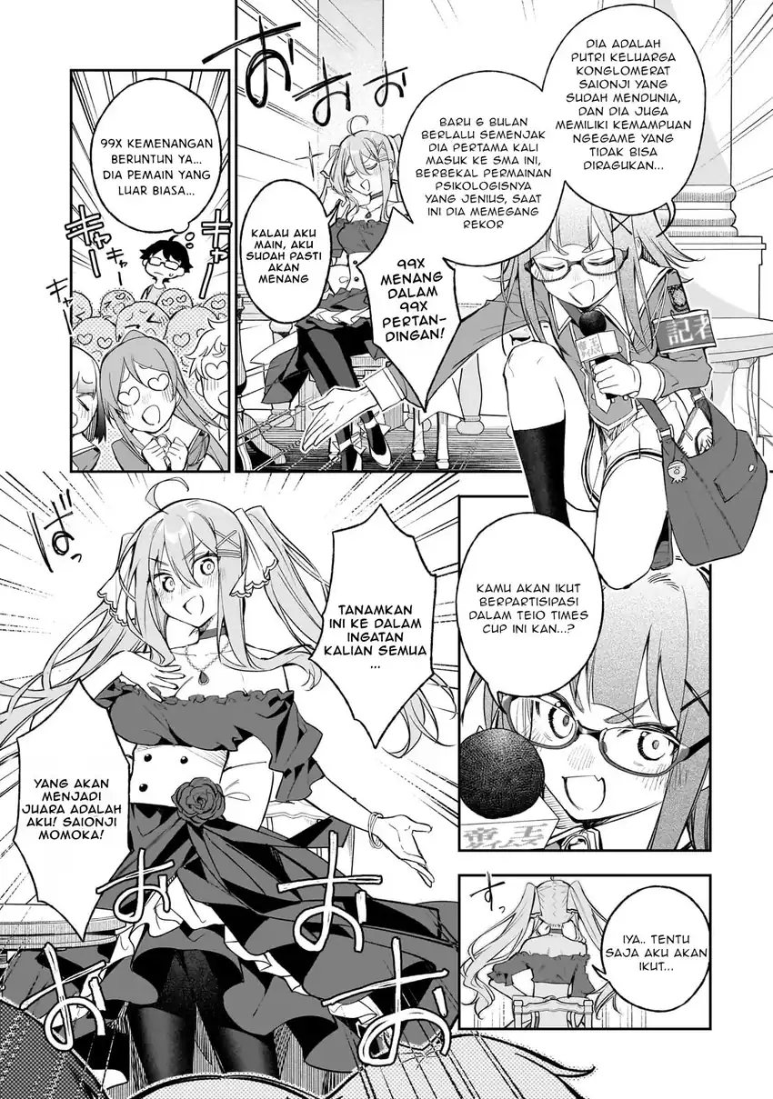 Ore wa Gakuen Zunou Battle no Ensyutsuka! Chapter 01 Bahasa Indonesia