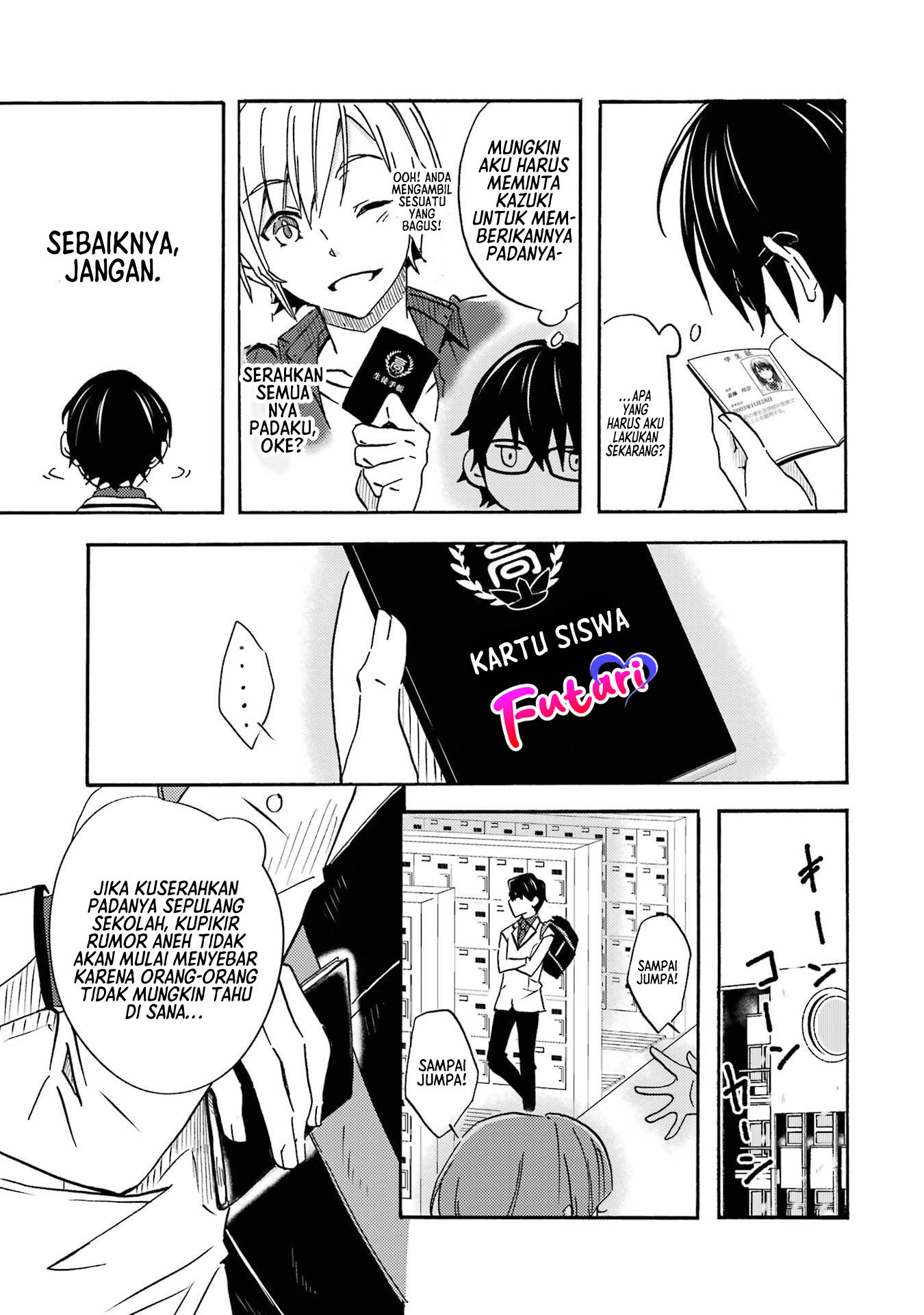 Ore wa Shiranai Uchi ni Gakkou Ichi no Bishoujo wo Kudoite Itarashii chapter 1