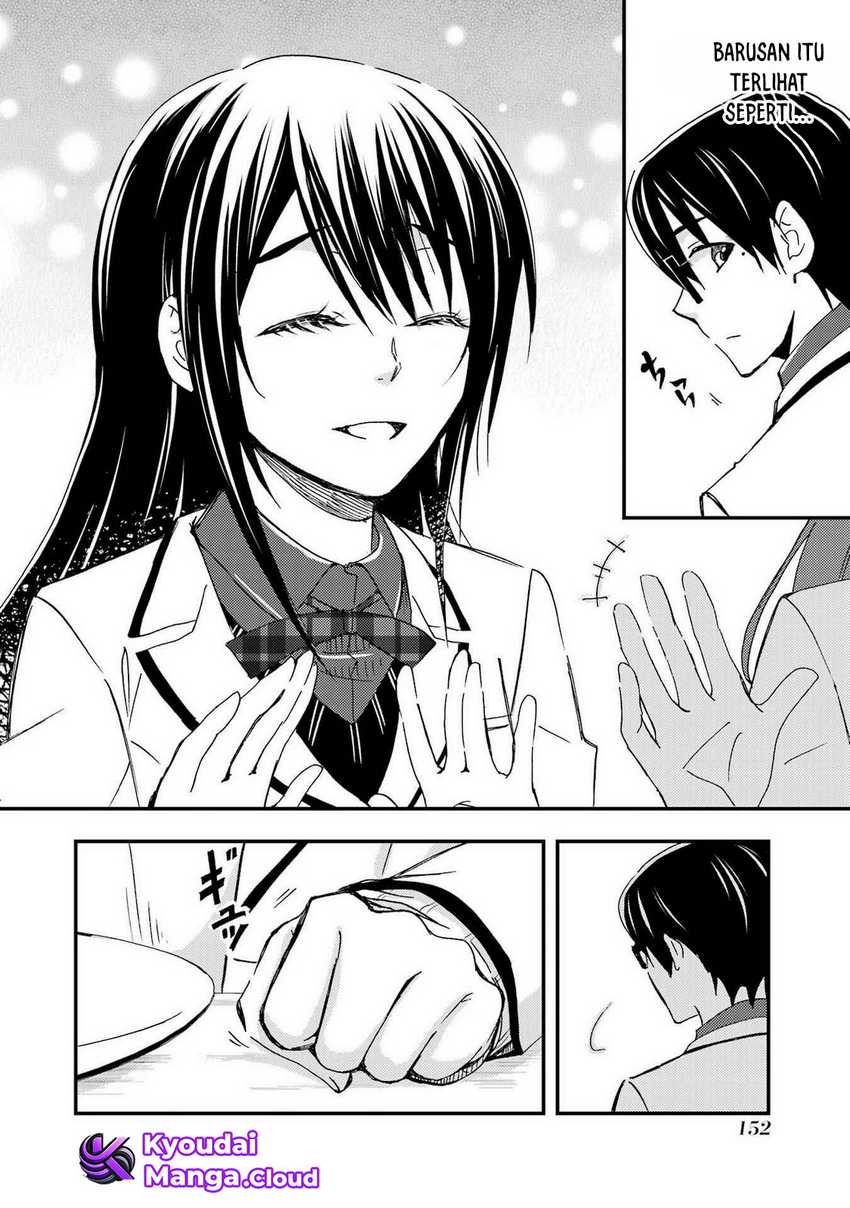 Ore wa Shiranai Uchi ni Gakkou Ichi no Bishoujo wo Kudoite Itarashii Chapter 11 Bahasa Indonesia