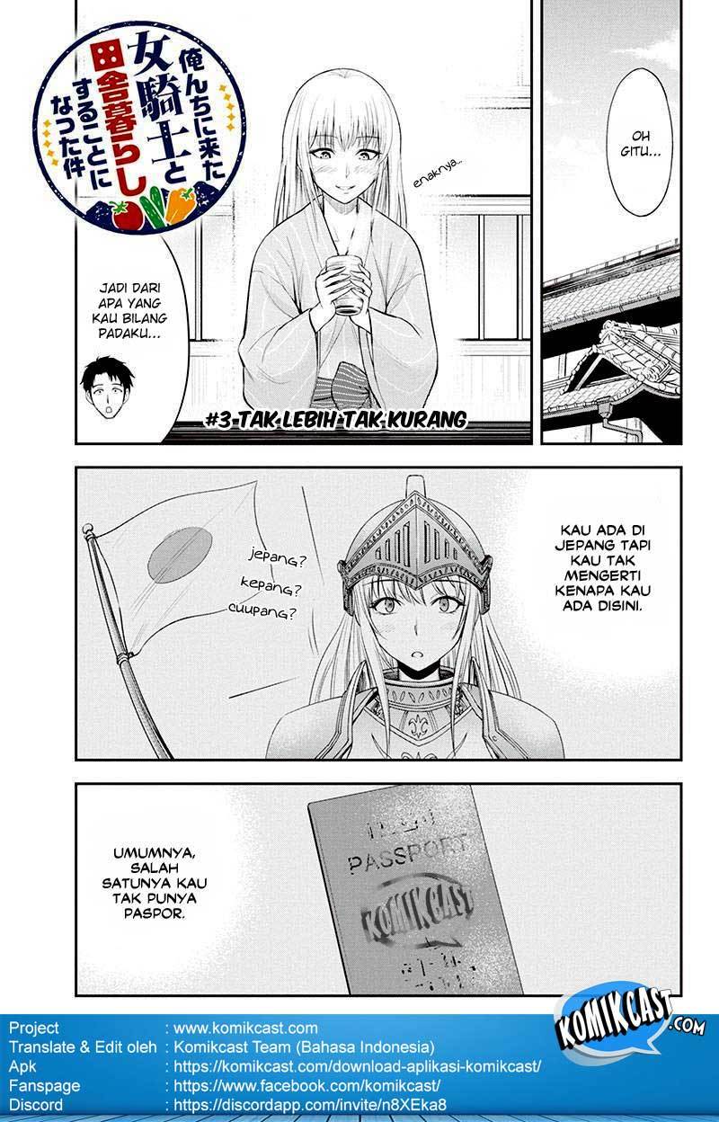 Orenchi ni Kita Onna Kishi to: Inakagurashi suru Koto ni Natta Ken chapter 3