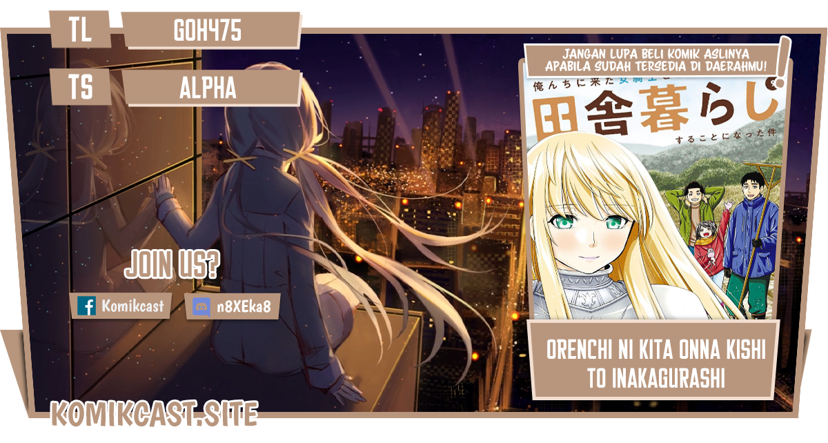 Orenchi ni Kita Onna Kishi to: Inakagurashi suru Koto ni Natta Ken Chapter 89 Bahasa Indonesia