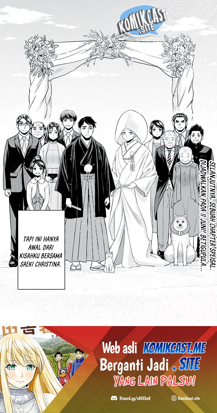 Orenchi ni Kita Onna Kishi to: Inakagurashi suru Koto ni Natta Ken Chapter 89 Bahasa Indonesia