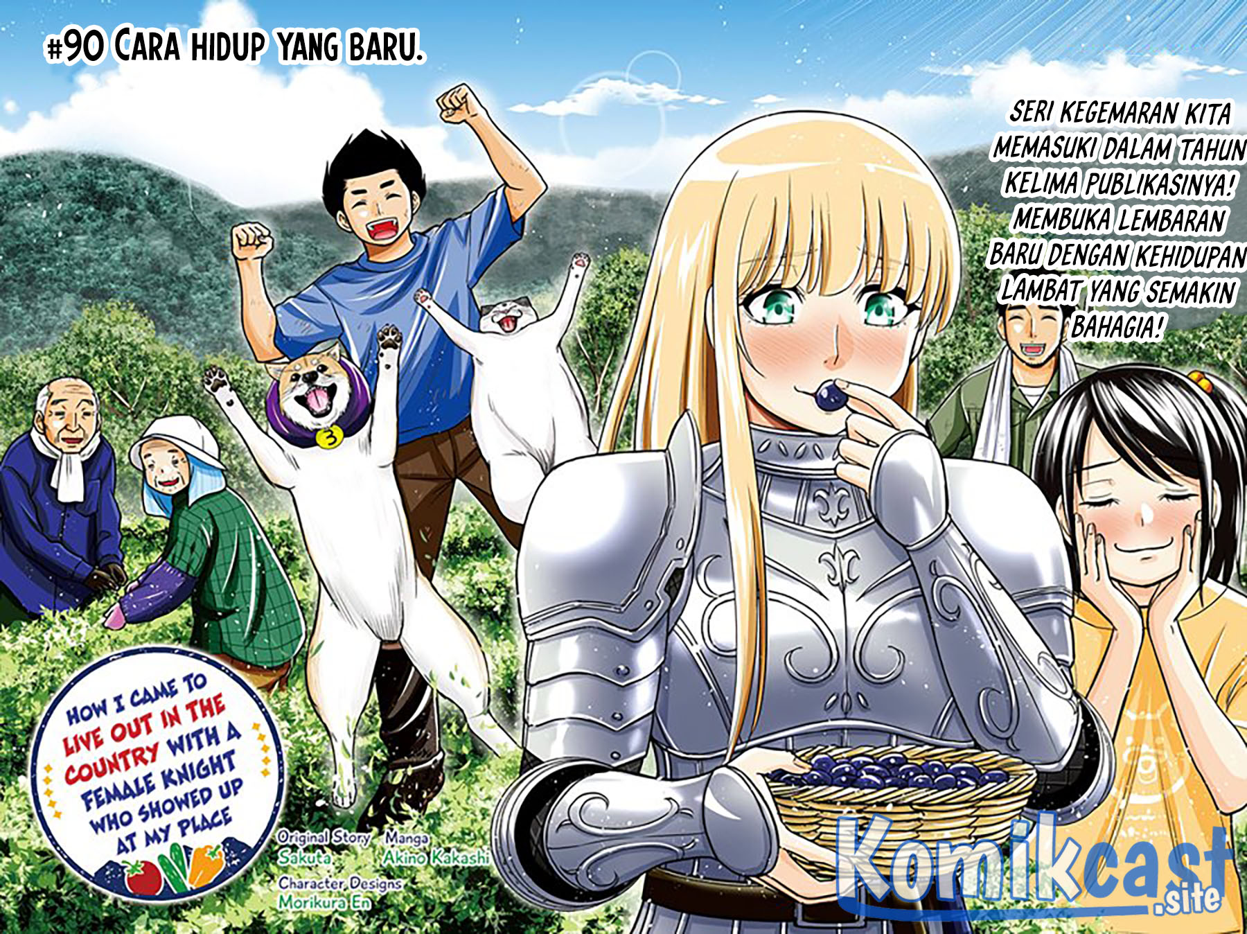 Orenchi ni Kita Onna Kishi to: Inakagurashi suru Koto ni Natta Ken chapter 90