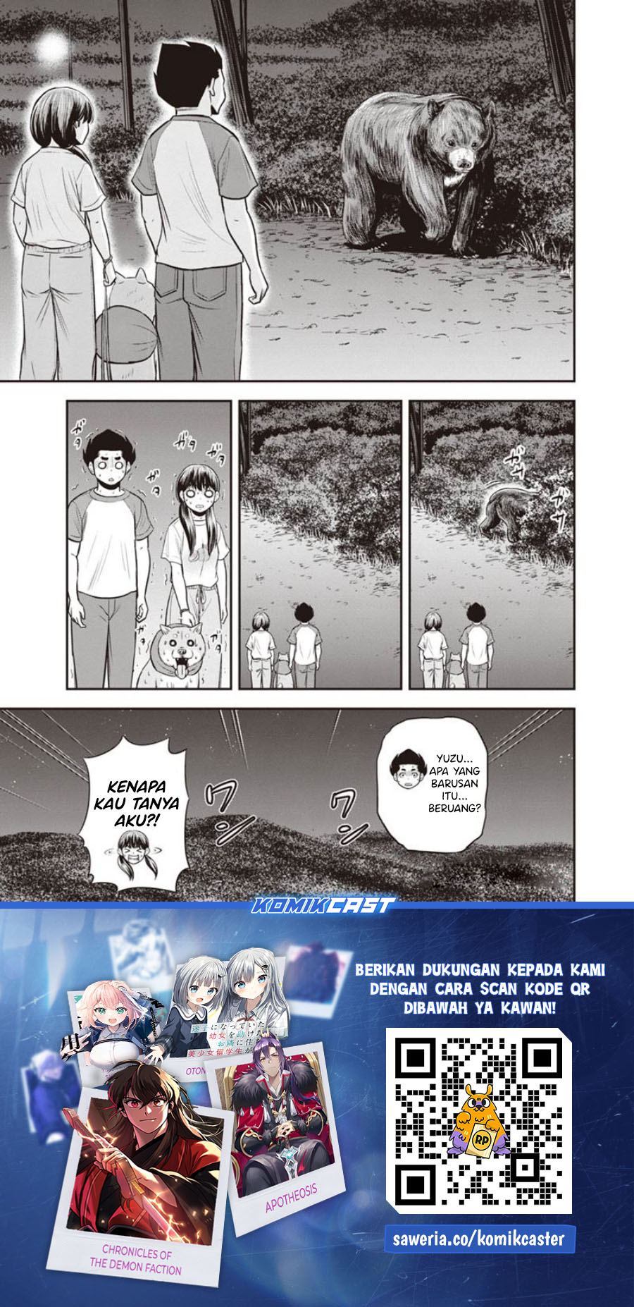Orenchi ni Kita Onna Kishi to: Inakagurashi suru Koto ni Natta Ken Chapter 123 Bahasa Indonesia