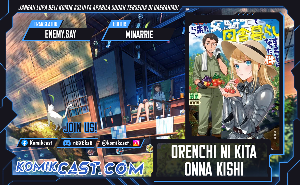 Orenchi ni Kita Onna Kishi to: Inakagurashi suru Koto ni Natta Ken Chapter 143 Bahasa Indonesia