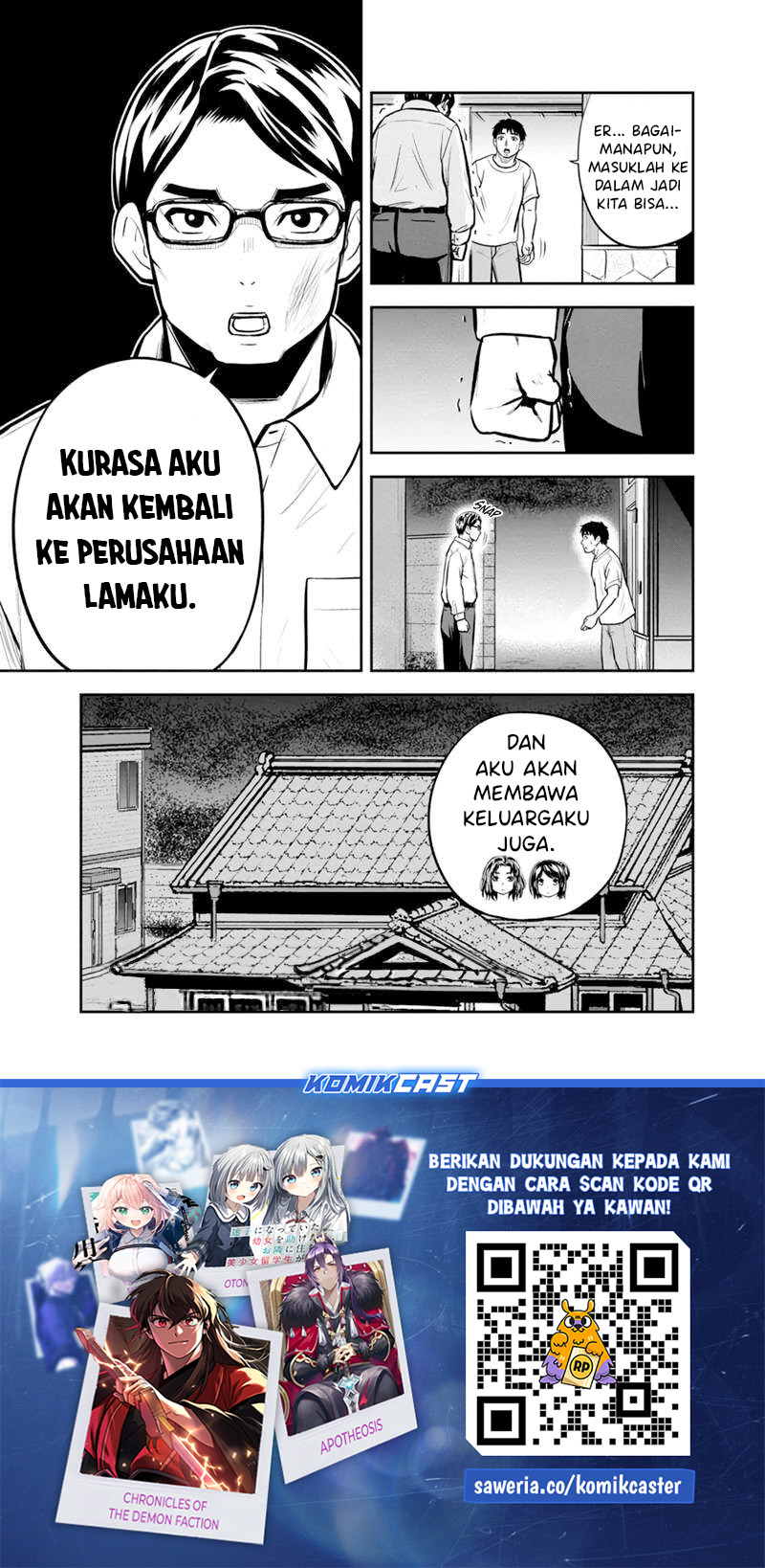 Orenchi ni Kita Onna Kishi to: Inakagurashi suru Koto ni Natta Ken Chapter 143 Bahasa Indonesia