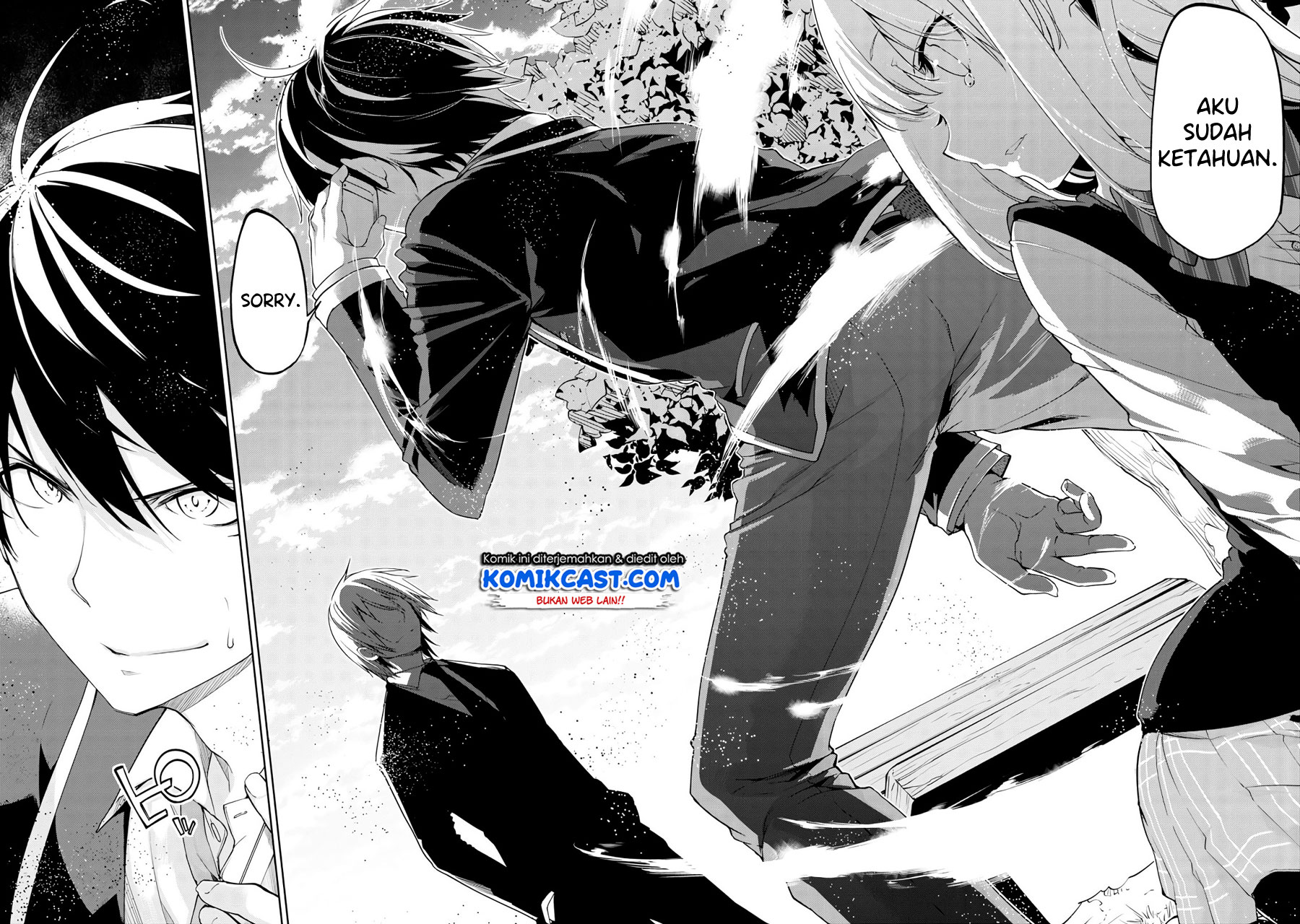 Oroka na Tenshi wa Akuma to Odoru Chapter 27 Bahasa Indonesia