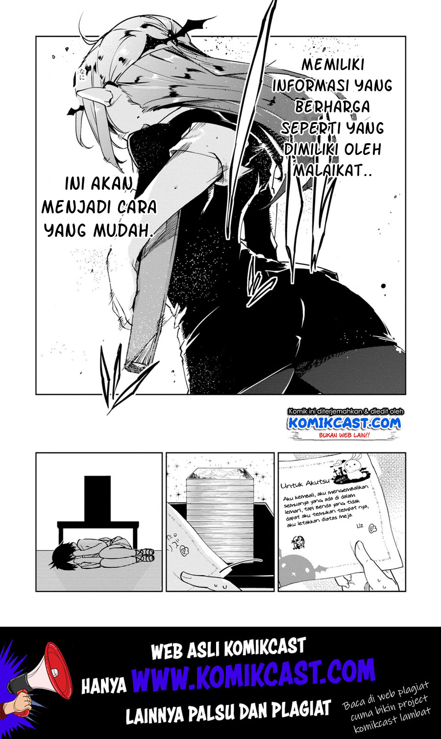 Oroka na Tenshi wa Akuma to Odoru Chapter 34 Bahasa Indonesia