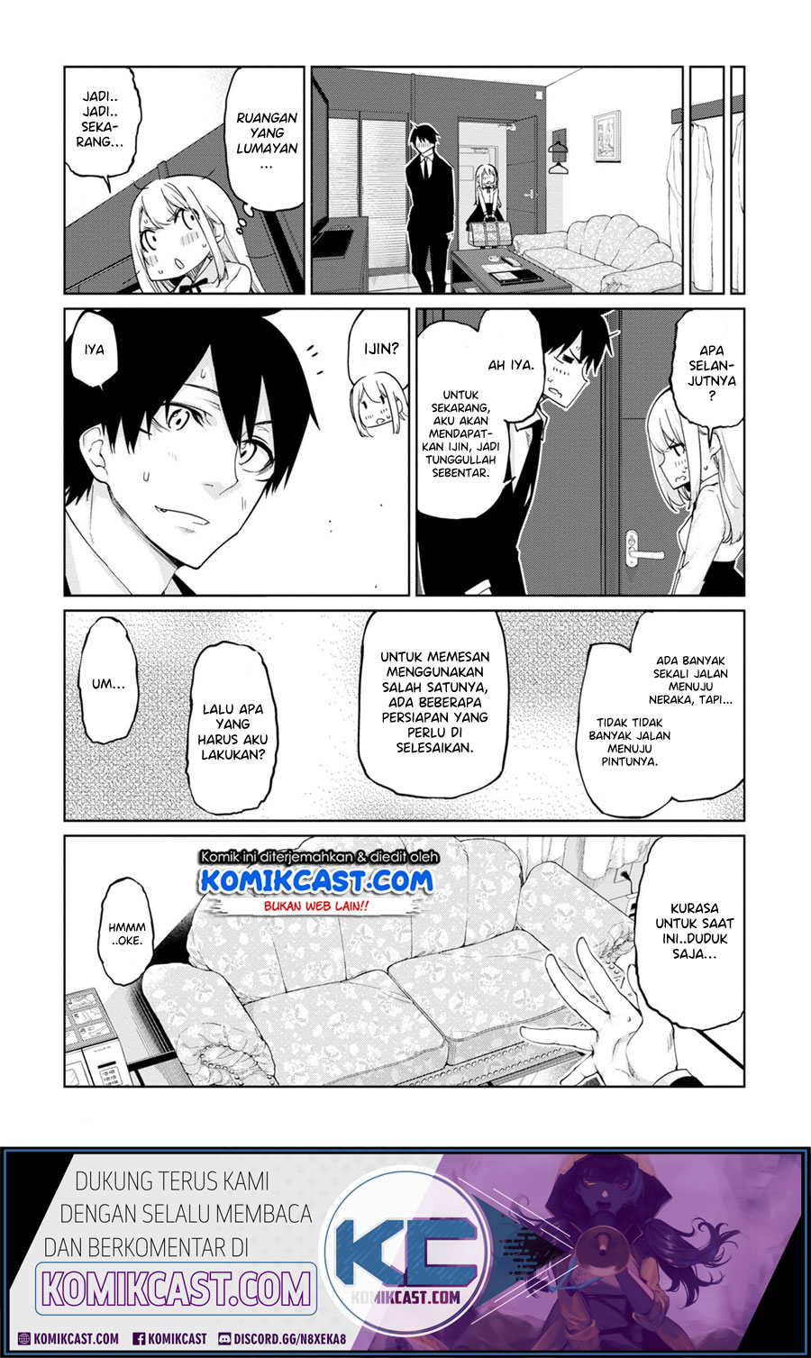 Oroka na Tenshi wa Akuma to Odoru chapter 39