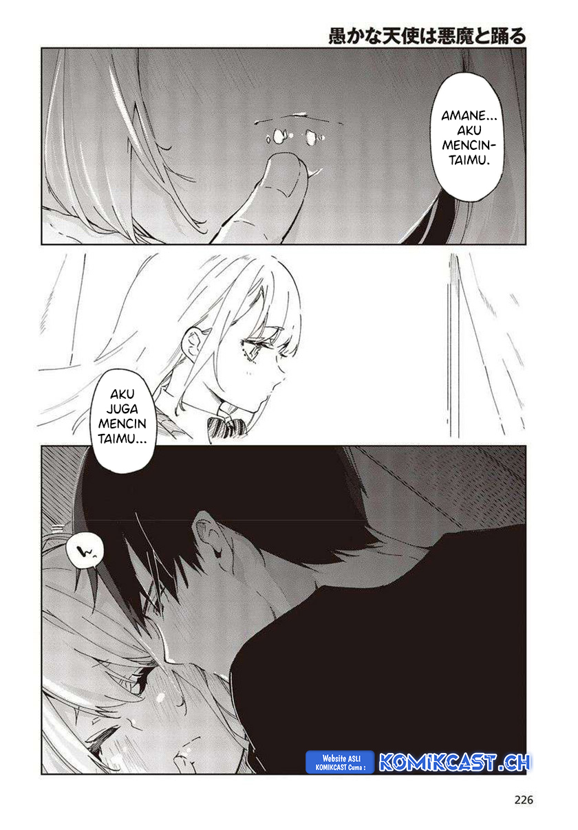 Oroka na Tenshi wa Akuma to Odoru Chapter 77 Bahasa Indonesia