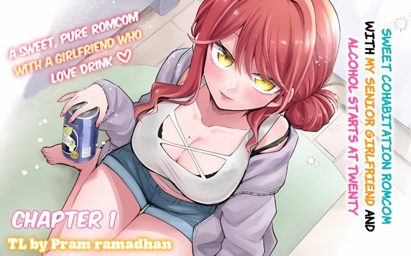 Osake to Senpai Kanojo to no Amaama Doukyo Lovecome wa Nijuusai ni Natte kara chapter 1