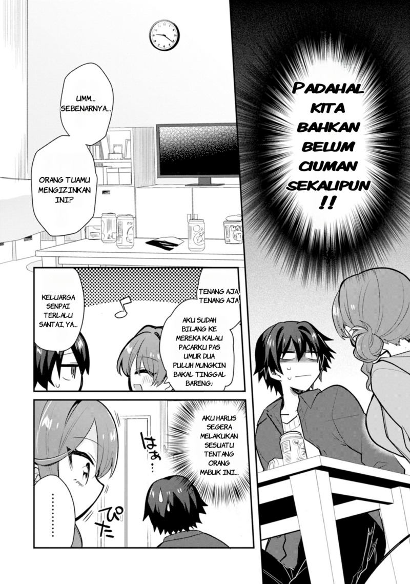 Osake to Senpai Kanojo to no Amaama Doukyo Lovecome wa Nijuusai ni Natte kara chapter 1