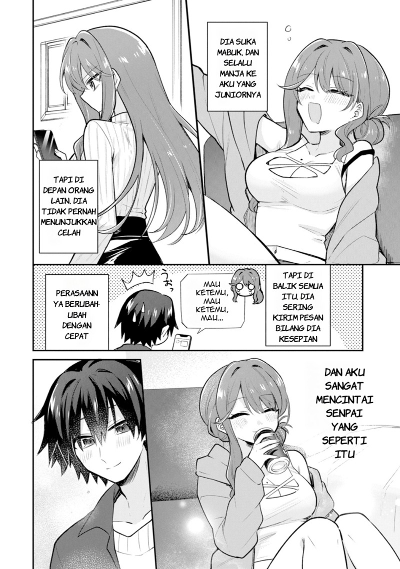 Osake to Senpai Kanojo to no Amaama Doukyo Lovecome wa Nijuusai ni Natte kara chapter 1