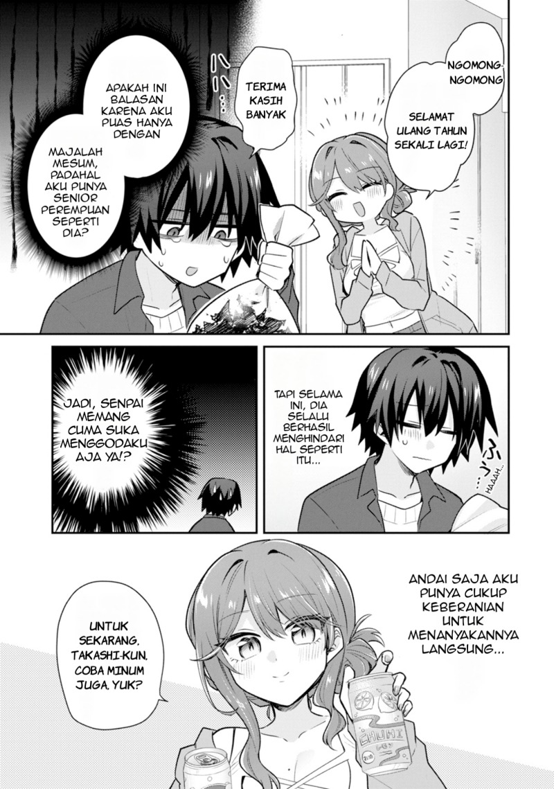 Osake to Senpai Kanojo to no Amaama Doukyo Lovecome wa Nijuusai ni Natte kara chapter 1