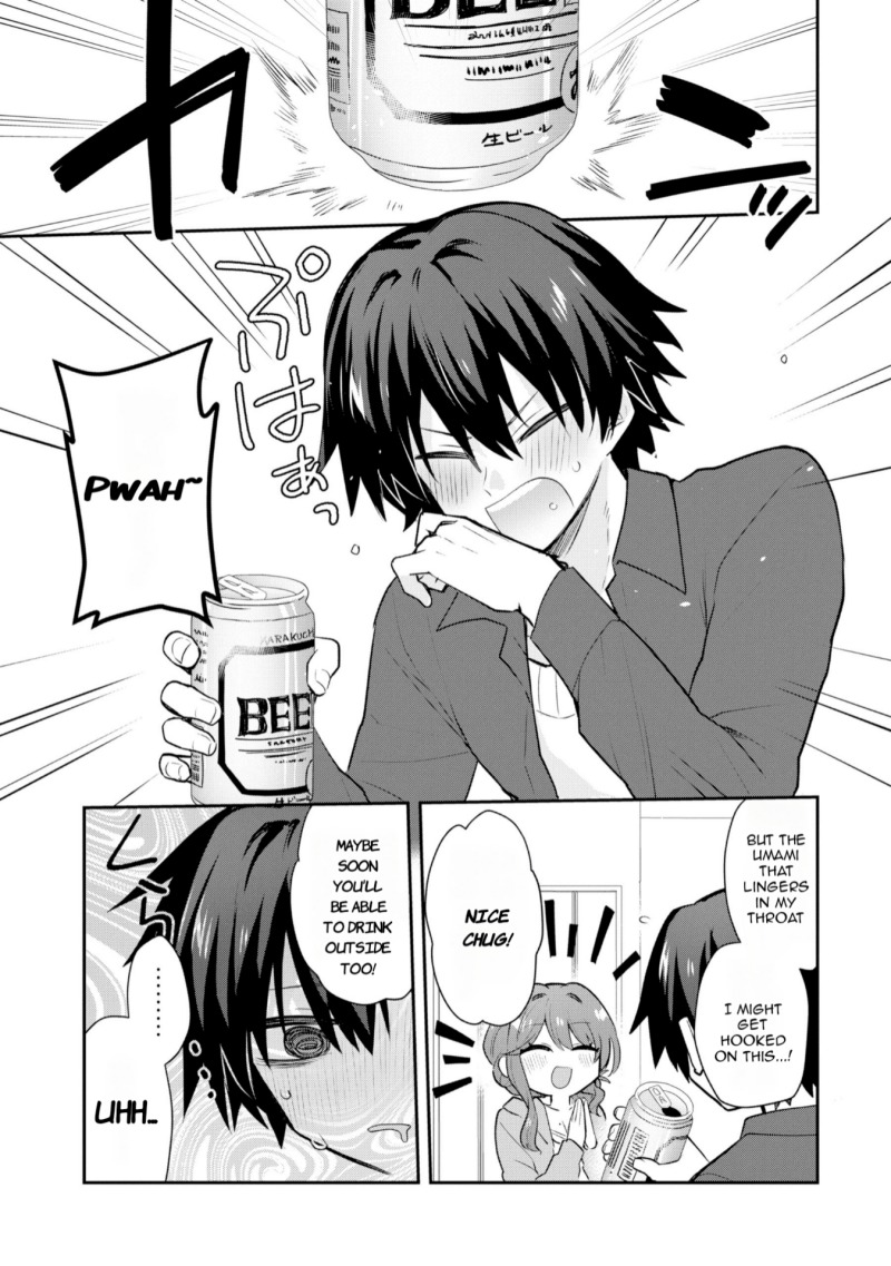 Osake to Senpai Kanojo to no Amaama Doukyo Lovecome wa Nijuusai ni Natte kara chapter 1