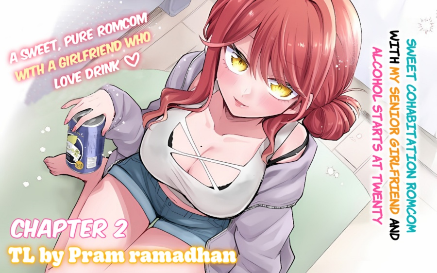 Osake to Senpai Kanojo to no Amaama Doukyo Lovecome wa Nijuusai ni Natte kara chapter 2