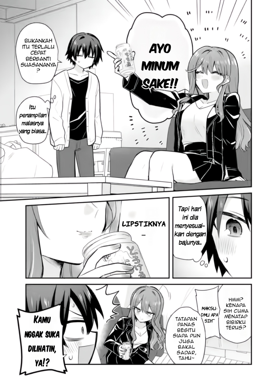 Osake to Senpai Kanojo to no Amaama Doukyo Lovecome wa Nijuusai ni Natte kara chapter 2