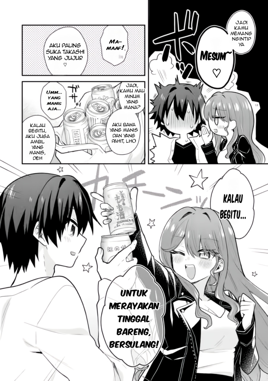 Osake to Senpai Kanojo to no Amaama Doukyo Lovecome wa Nijuusai ni Natte kara chapter 2